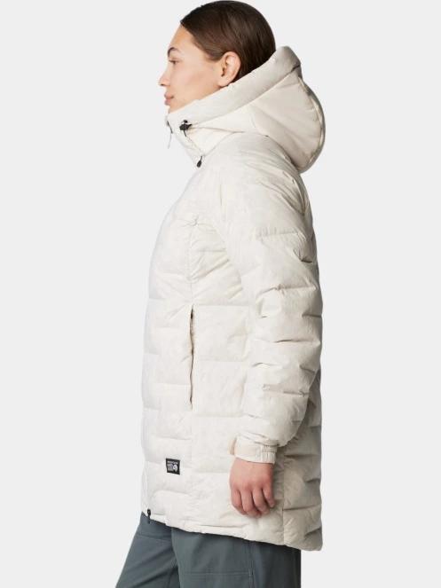 jacheta de puf pt. femei Mountain Hardwear Stretchdown Parka nisip 3