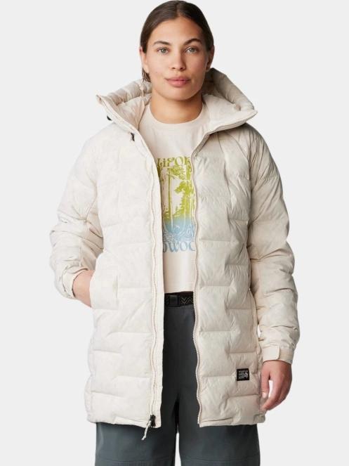 jacheta de puf pt. femei Mountain Hardwear Stretchdown Parka nisip 5