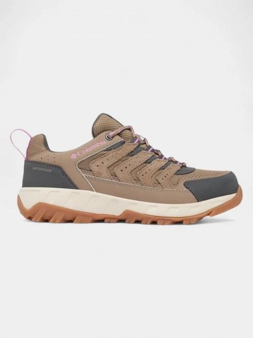 pantofi de drumetie pt. femei Columbia Strata Trail Low WP maro 4