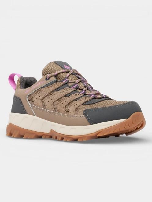 pantofi de drumetie pt. femei Columbia Strata Trail Low WP maro 2