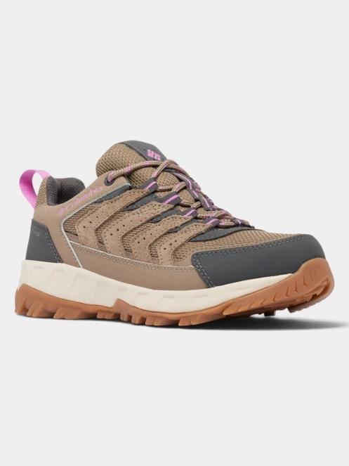 pantofi de drumetie impermeabili pt. femei Columbia Strata Trail Low WP maro 2