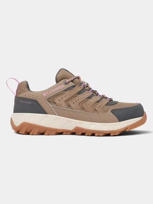 pantofi de drumetie impermeabili pt. femei Columbia Strata Trail Low WP maro 4