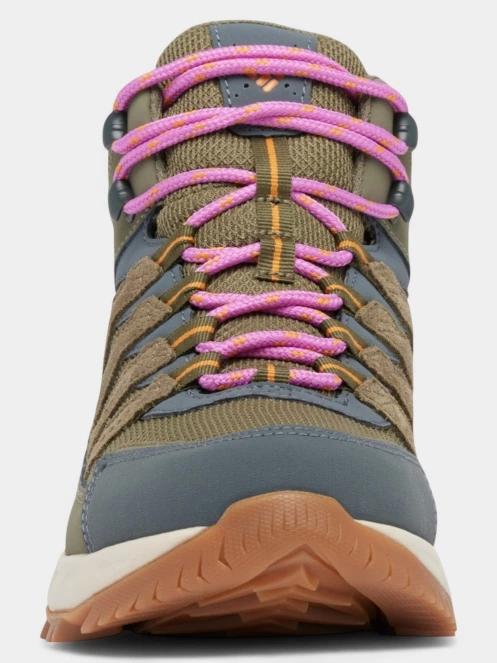bocanci de drumetie pt. femei Columbia Strata Trail Mid WP verde 5