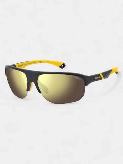 ochelari de soare polarizati pt. barbati Polaroid PLD 7059/S negru 2