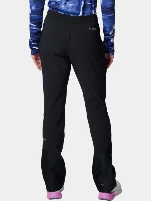 pantaloni de drumetie pt. femei Columbia Vast Canyon Omni-Heat Infinity Softshell negru 4