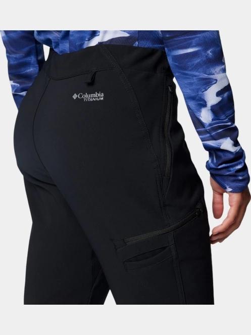 pantaloni de drumetie pt. femei Columbia Vast Canyon Omni-Heat Infinity Softshell negru 9