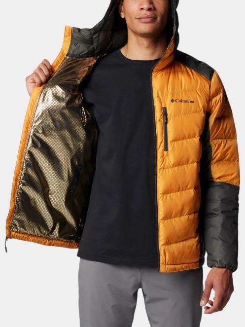 jacheta de primavara pt. barbati Columbia Labyrinth Loop II Hooded Jacket galben 5