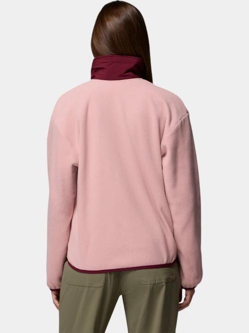 pulover polar pt. femei Columbia Sequoia Grove Full Zip Fleece roz 4