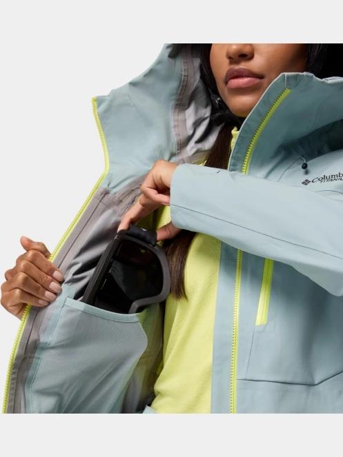 geaca de schi pt. femei Columbia Platinum Peak II 3L Shell albastru 7
