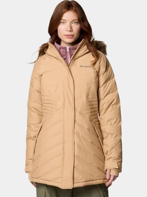 jacheta de iarna pt. femei Columbia Lay D Down IV Mid Jacket maro 2