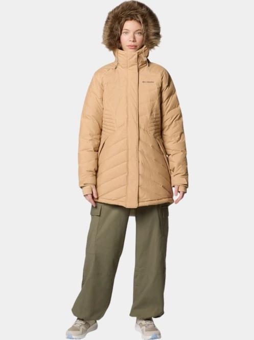 jacheta de iarna pt. femei Columbia Lay D Down IV Mid Jacket maro 5