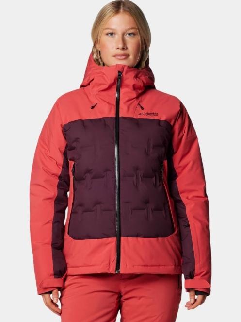 geaca de schi matlasata pt. femei Columbia Wildcard IV Down Jacket roz 2