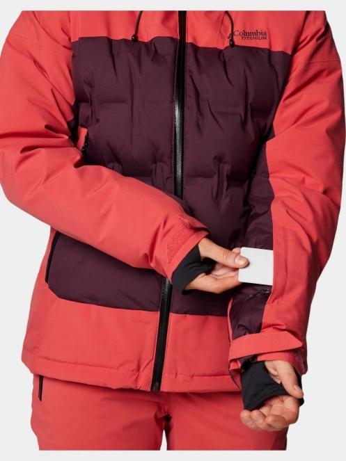 geaca de schi matlasata pt. femei Columbia Wildcard IV Down Jacket roz 8