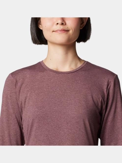 tricou cu maneci lungi, pentru sport pt. femei Columbia Sloan Ridge Graphic Long Sleeve Shirt rosu 5
