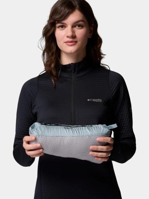 geaca matlasata de tranzitie pt. femei Columbia Arctic Crest Down Hooded Jacket albastru 11