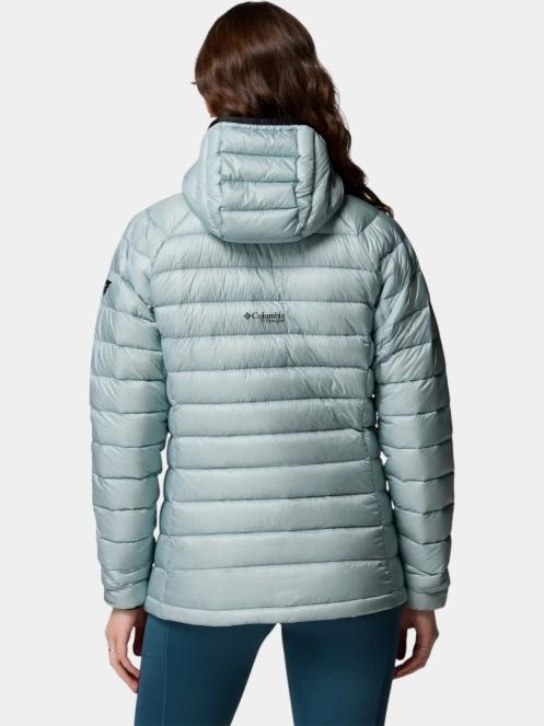 geaca matlasata de tranzitie pt. femei Columbia Arctic Crest Down Hooded Jacket albastru 4