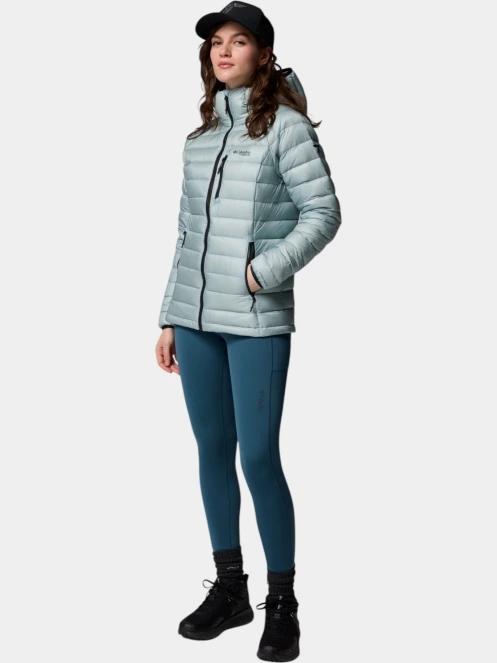 geaca matlasata de tranzitie pt. femei Columbia Arctic Crest Down Hooded Jacket albastru 6