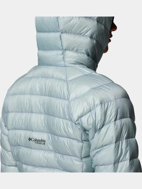 geaca matlasata de tranzitie pt. femei Columbia Arctic Crest Down Hooded Jacket albastru 10