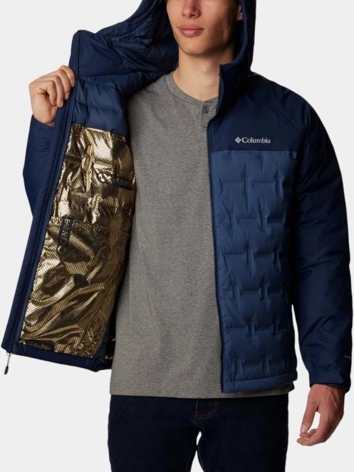 jacheta de puf pt. barbati Columbia Grand Trek III Down Hooded Jacket albastru 7