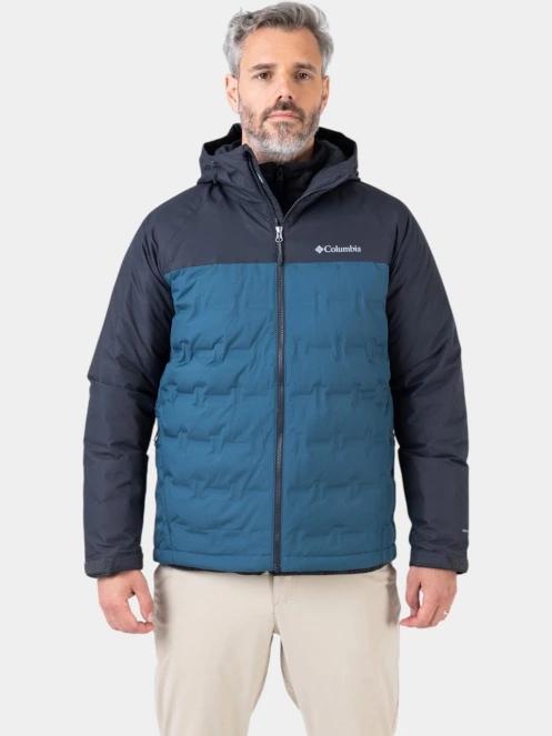 jacheta de puf pt. barbati Columbia Grand Trek III Down Hooded Jacket albastru 8