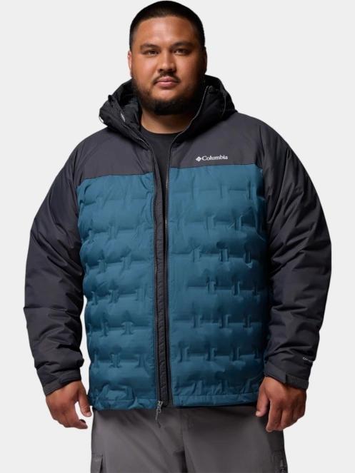 jacheta de puf pt. barbati Columbia Grand Trek III Down Hooded Jacket albastru 2