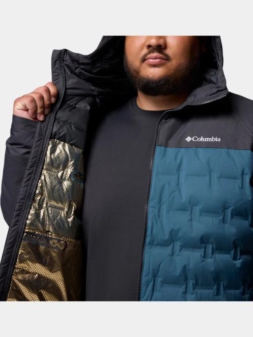 jacheta de puf pt. barbati Columbia Grand Trek III Down Hooded Jacket albastru 7