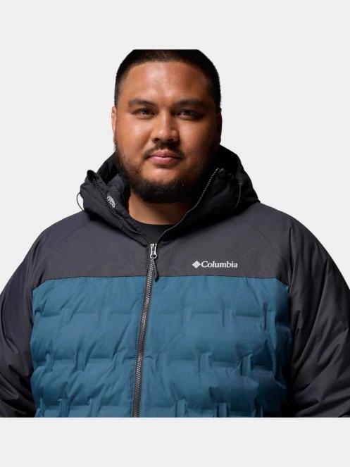 jacheta de puf pt. barbati Columbia Grand Trek III Down Hooded Jacket albastru 8