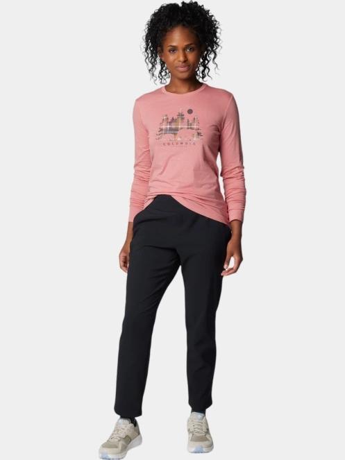 pantaloni de drumetie pt. femei Columbia All Seasons Pull-On Pant negru 7