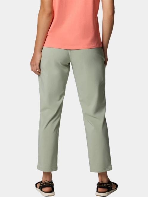 pantaloni de drumetie pt. femei Columbia All Seasons Pull-On Pant verde deschis 4