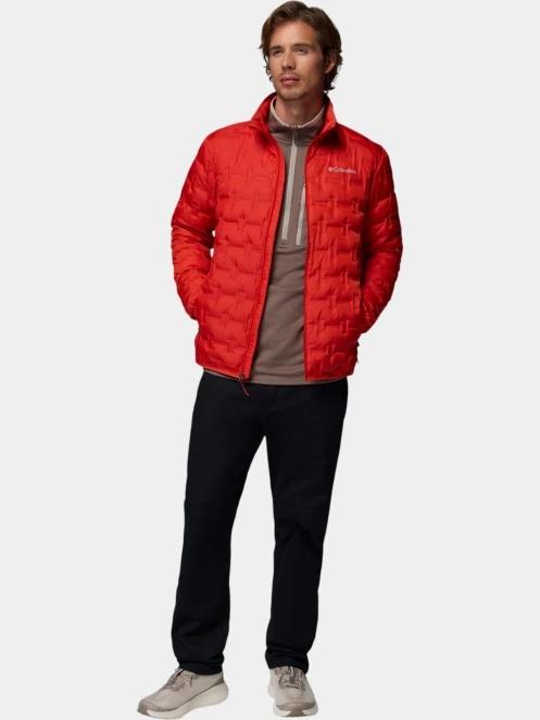 geaca matlasata de tranzitie pt. barbati Columbia Delta Ridge II Down Jacket rosu 6