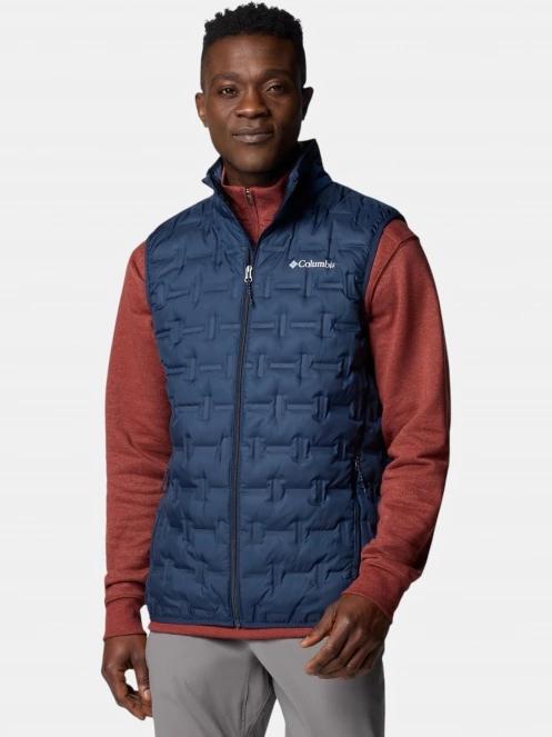 vesta pt. barbati Columbia Delta Ridge II Down Vest albastru inchis 2
