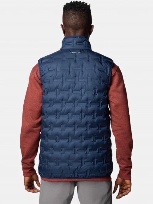 vesta pt. barbati Columbia Delta Ridge II Down Vest albastru inchis 4