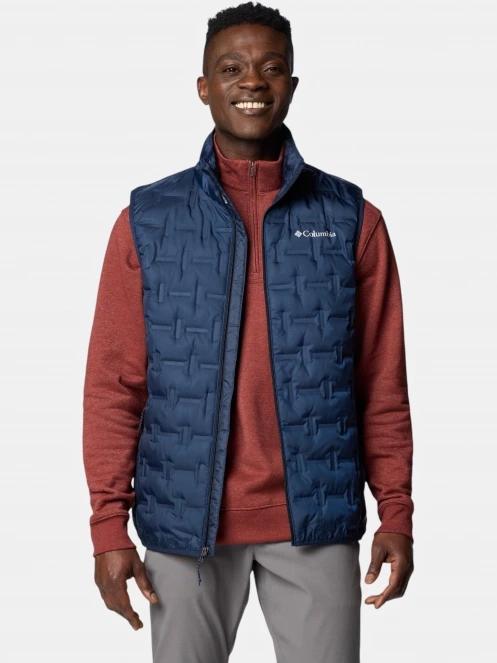 vesta pt. barbati Columbia Delta Ridge II Down Vest albastru inchis 6