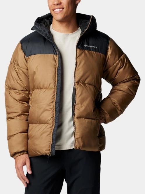 jacheta de iarna pt. barbati Columbia Puffect II Hooded Jacket maro 5
