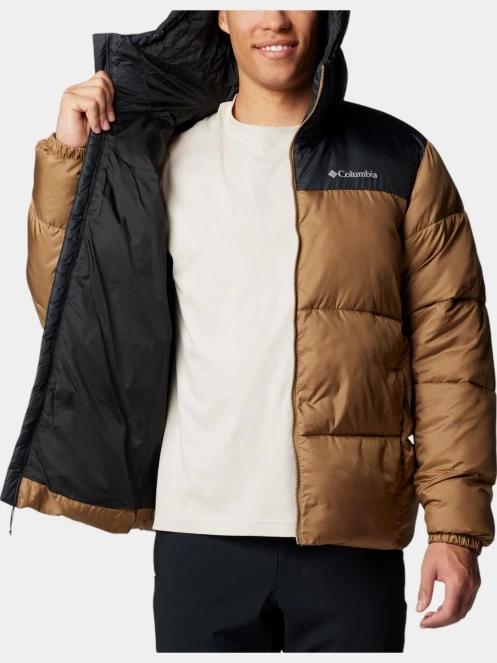 jacheta de iarna pt. barbati Columbia Puffect II Hooded Jacket maro 6