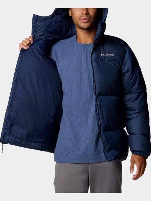 jacheta de iarna pt. barbati Columbia Puffect II Hooded Jacket albastru 6