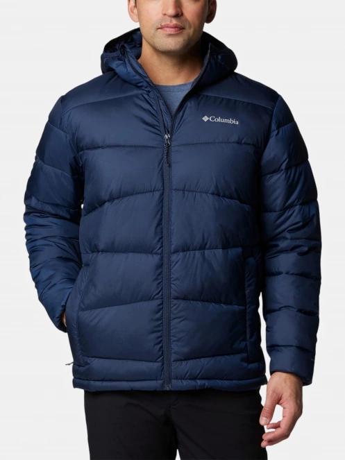 jacheta de iarna pt. barbati Columbia Fivemile Butte II Hooded Jacket albastru inchis 2