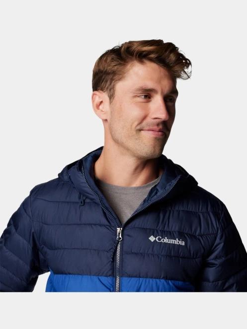 jacheta de primavara pt. barbati Columbia Powder Lite II Hooded Jacket albastru 11