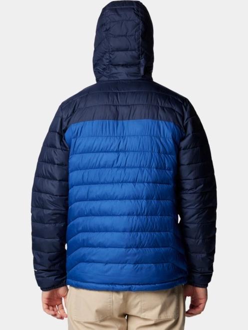 jacheta de primavara pt. barbati Columbia Powder Lite II Hooded Jacket albastru 4