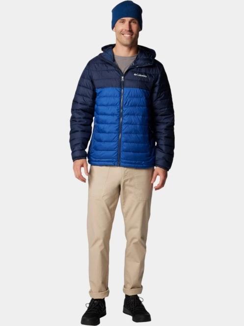 jacheta de primavara pt. barbati Columbia Powder Lite II Hooded Jacket albastru 5