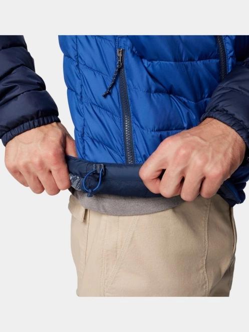 jacheta de primavara pt. barbati Columbia Powder Lite II Hooded Jacket albastru 7