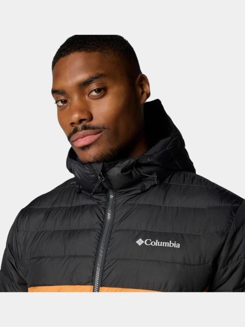 geaca matlasata de tranzitie pt. barbati Columbia Powder Lite II Hooded Jacket negru 6