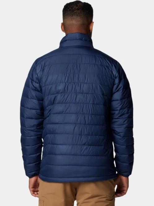 geaca matlasata de tranzitie pt. barbati Columbia Powder Lite II Jacket albastru 4