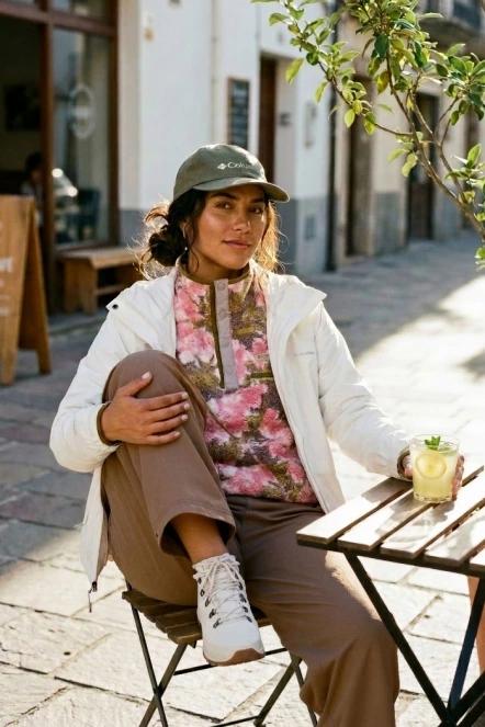 haine de ploaie pt. femei Columbia Hikebound II Jacket nisip 10