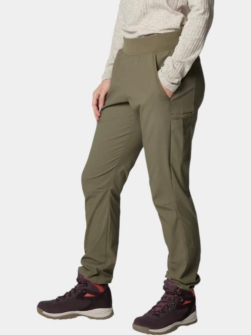 pantaloni de drumetie pt. femei Columbia Leslie Falls Pull-On Pant verde 3