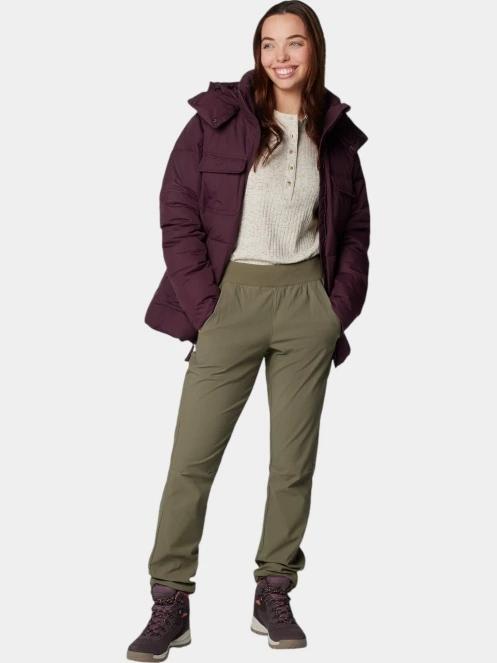 pantaloni de drumetie pt. femei Columbia Leslie Falls Pull-On Pant verde 5