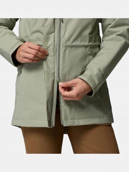 pantofi impermeabil pt. femei Columbia Hikebound II Long Insulated Jacket verde 7
