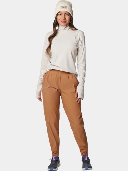 pantaloni de drumetie pt. femei Columbia Leslie Falls Jogger II maro 5