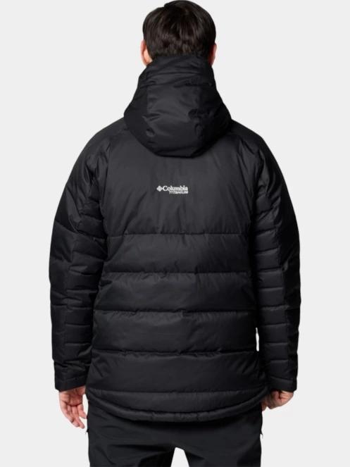 geaca de schi matlasata pt. barbati Columbia Roaring Fork II Down Jacket negru 4