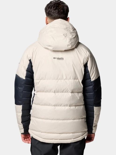 geaca de schi matlasata pt. barbati Columbia Roaring Fork II Down Jacket nisip 4